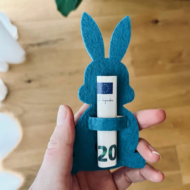 🐰🎁Easter Bunny Money Holder Gift