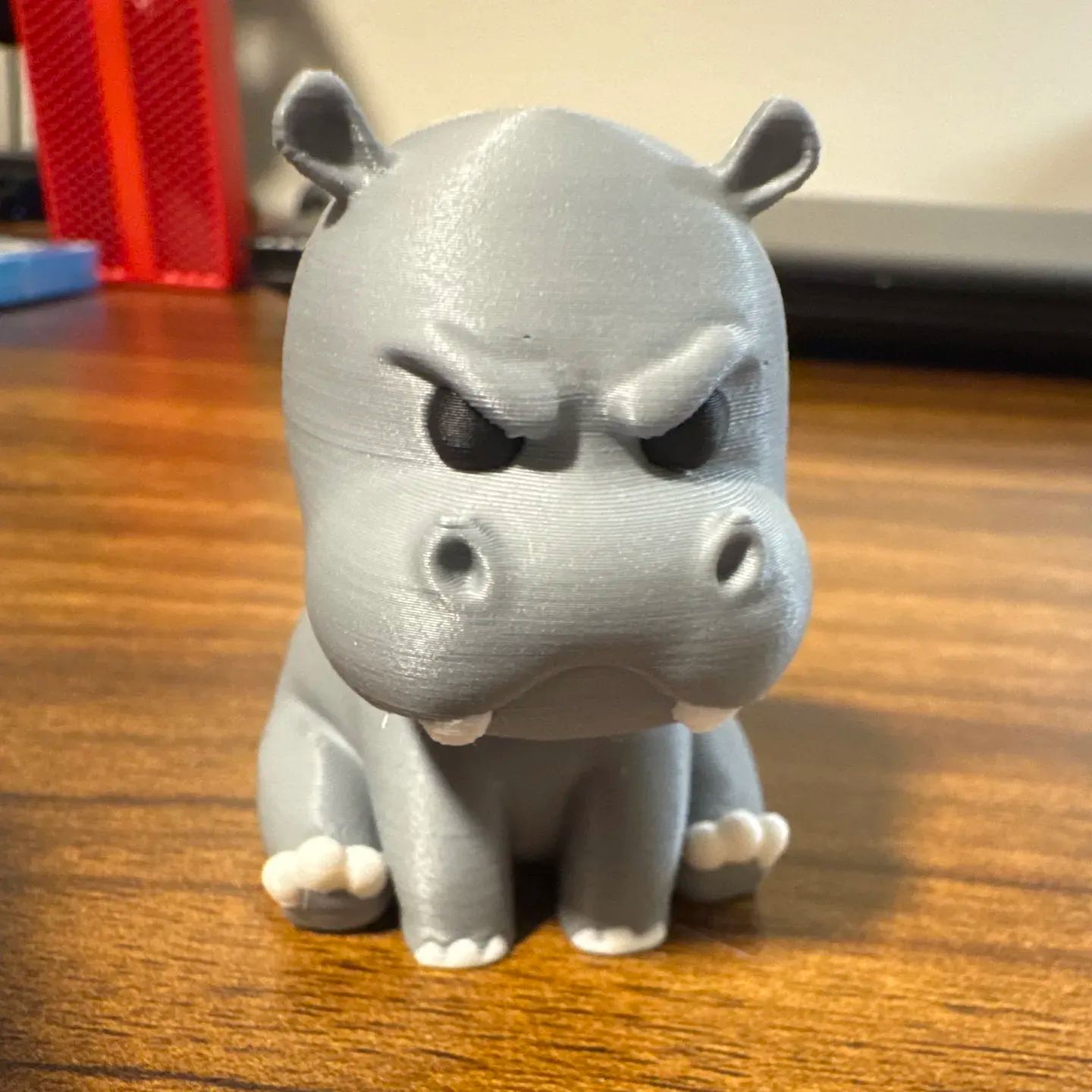 🦛😠Grumpy Little Hippo Figurine