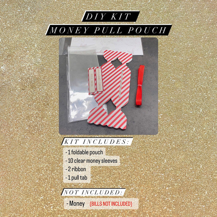 Christmas Surprise Money Pull Pouch