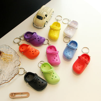 Mini Crocs Shoe Keychain