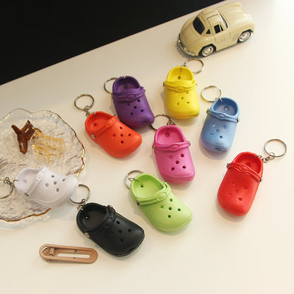 Mini Crocs Shoe Keychain