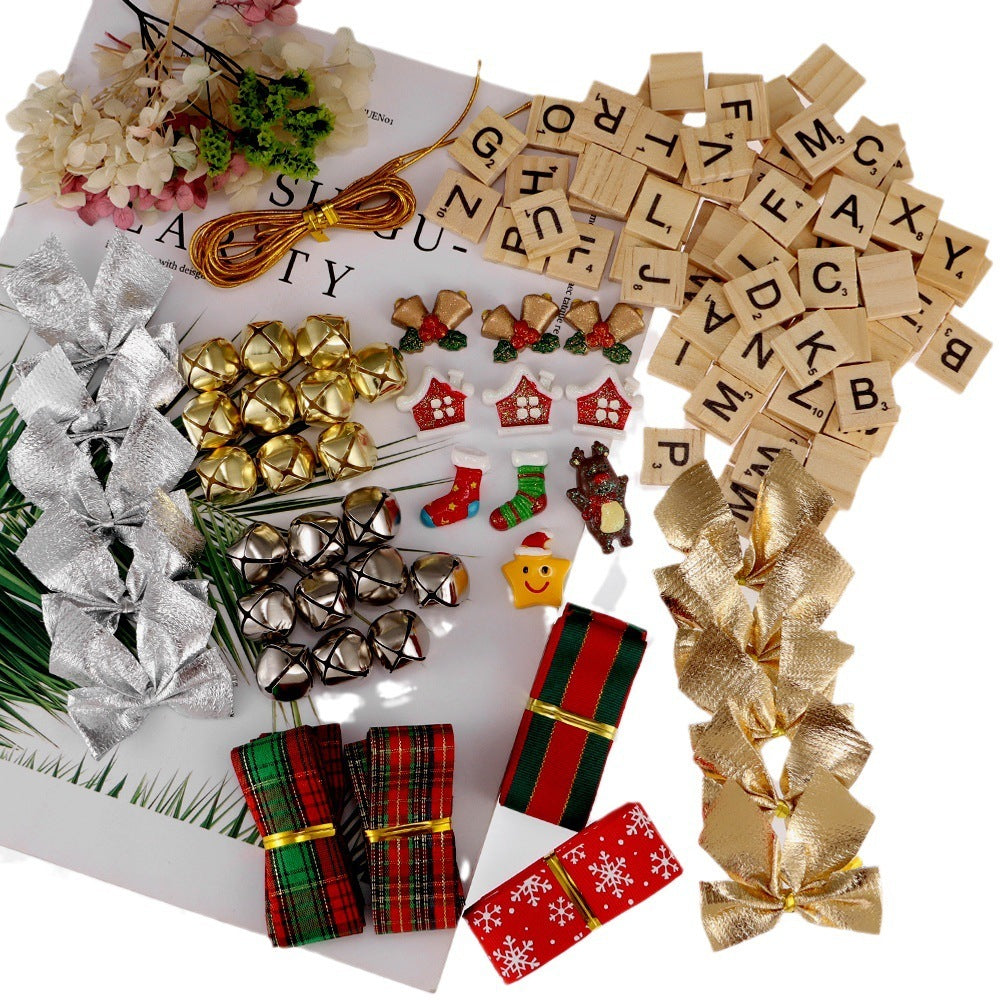 Personalized letter Christmas tree decoration