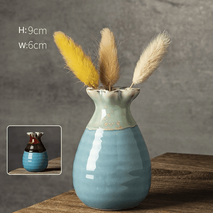 💐Handmade Desktop Art Tiny Vase Decor