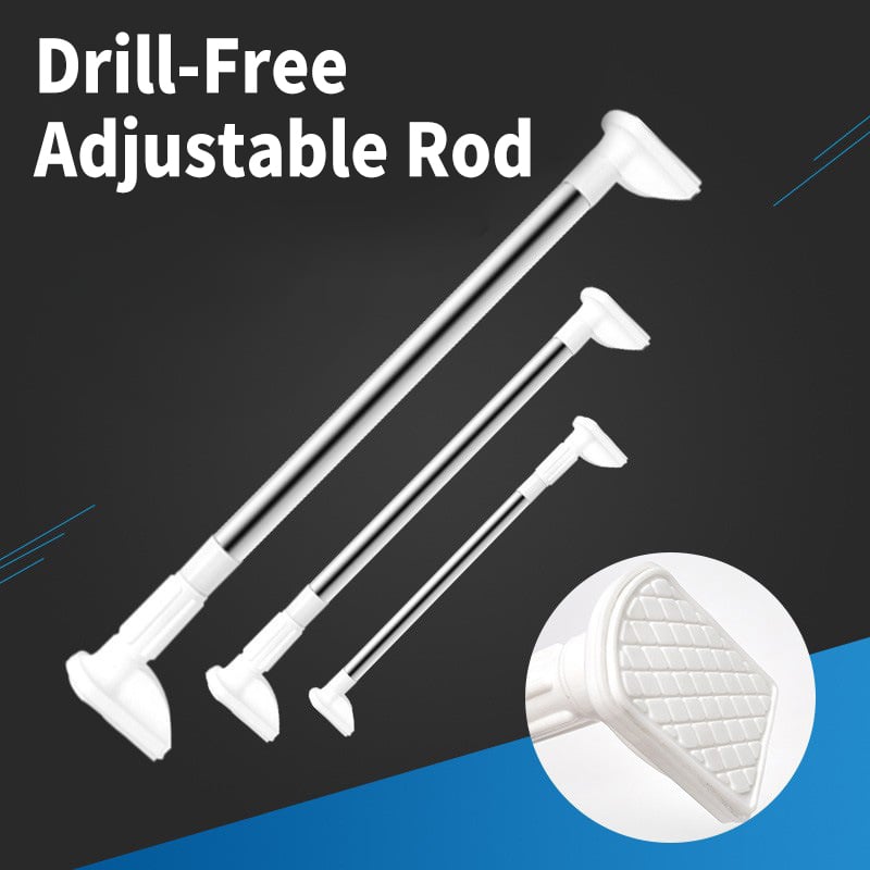 🔥49% OFF SALE - Drill-Free Adjustable Rod