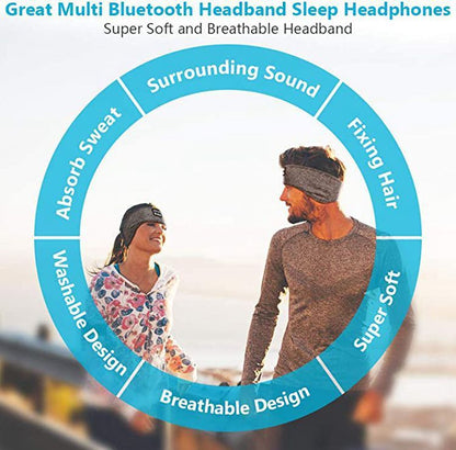 MUSICOZY Sleeping Headphones Bluetooth Headband