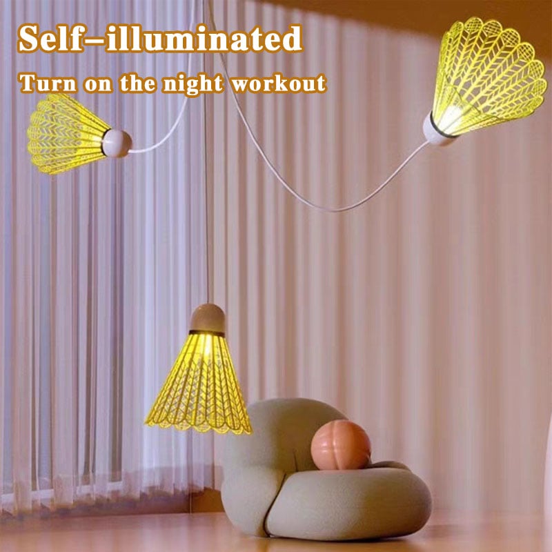 Luminous Badminton Single Training Device