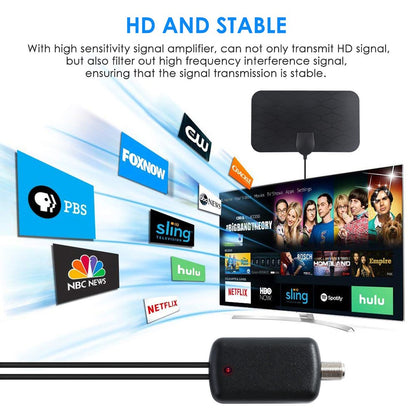 🎁HDTV cable antenna 4K (5G chip, 🌎 can be used worldwide)