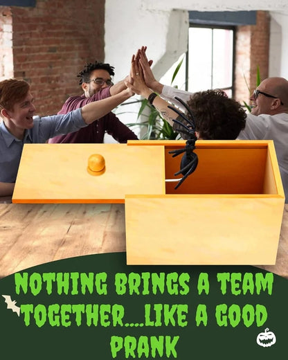 🔥Last Day Sale-🤣Super Funny Crazy Prank Gift Box Spider🕷️