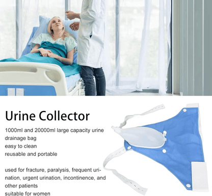 Medical grade portable reusable urine drainage bag
