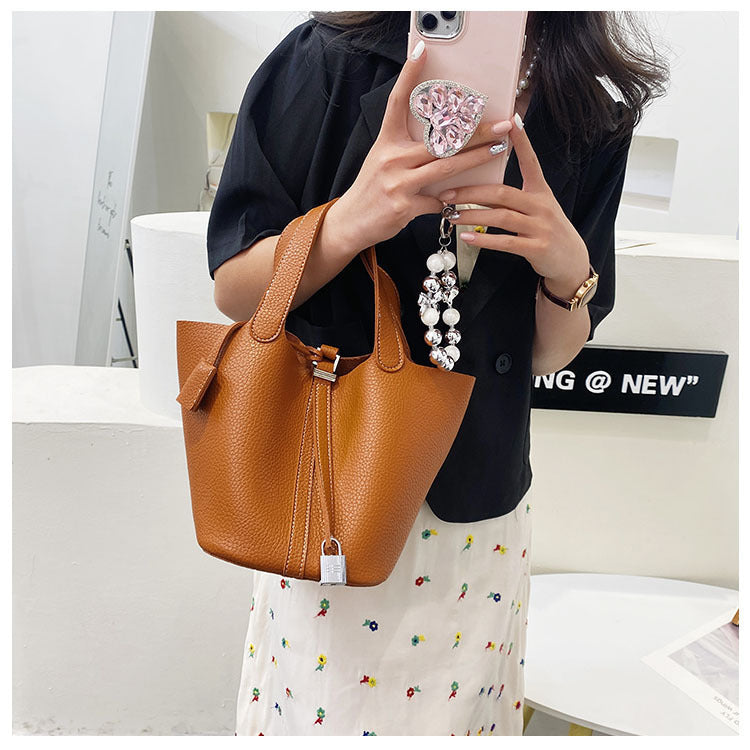 💼 Ladies Genuine Leather Soft Bucket Bag 💼