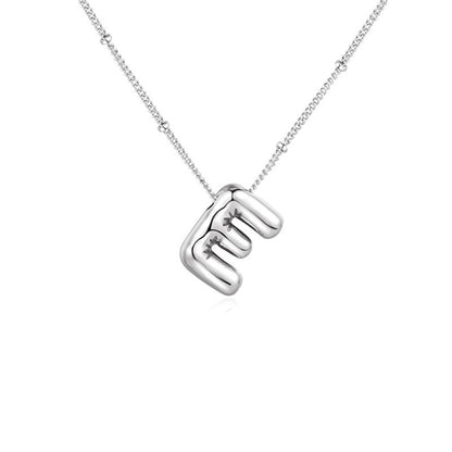 🔥Summer sale🎁⏰Bubble Letter Necklace