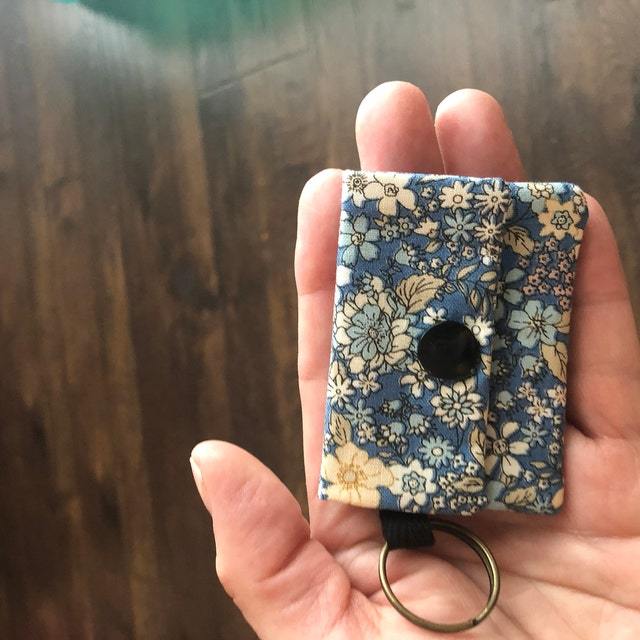 🌸Handmade Beautiful My Little Garden Floral Printed Micro Bag