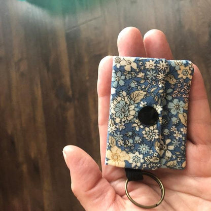 🌸Handmade Beautiful My Little Garden Floral Printed Micro Bag