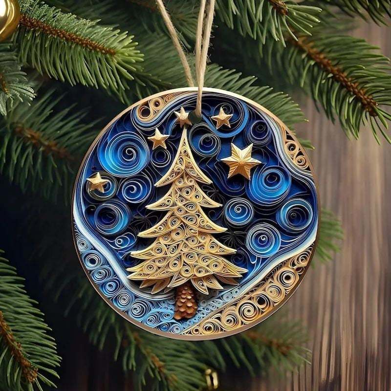 🔥🔥2025 Mother's Day Gift 50% Off--Flat Quilling Ornaments