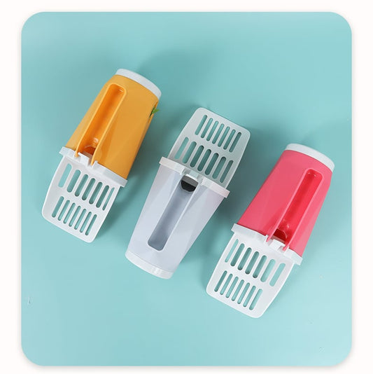 🐱Cat litter scoop integrated detachable deep scoop with garbage bag