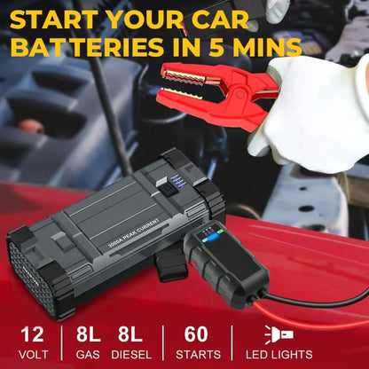 🔥Peak Jump Starter with Force Start Function