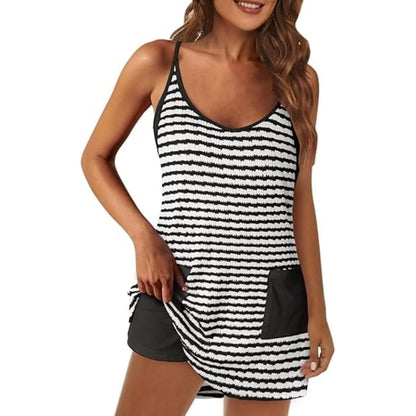 🔥Last Day 49% OFF - 🎁Women's Summer Romper Dress with Shorts