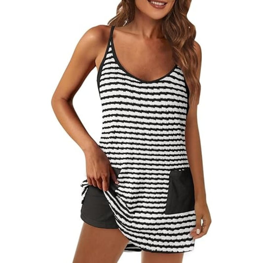 🔥Last Day 49% OFF - 🎁Women's Summer Romper Dress with Shorts