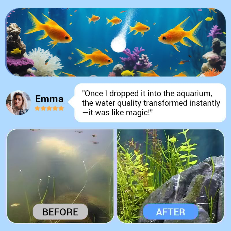 🎁49%OFF- 🌿Powerful Aquarium Water Purification Tablet