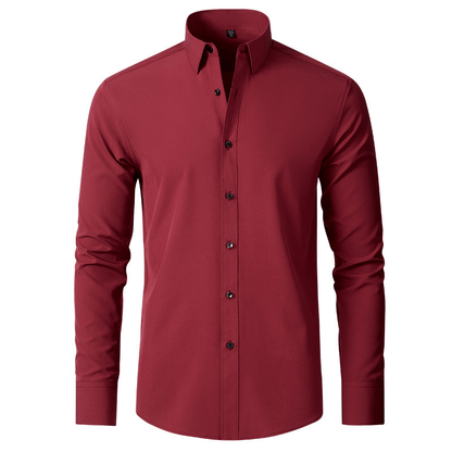 Men's Super Stretchy Quick-Drying Breathable Dress Shirt