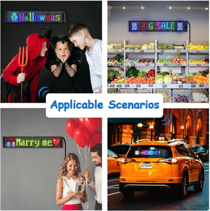 💥DIY Smart Dynamic Soft LED Screen for Car