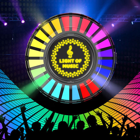 🌈Car RGB LED Rhythm Ambience Light with Voice Control🚗