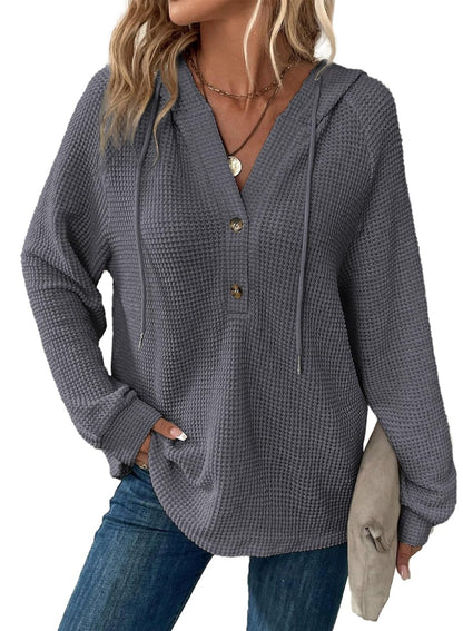 🎁Last Day 60% OFF-Women's Knitted Long Sleeve Casual Sweatshirt