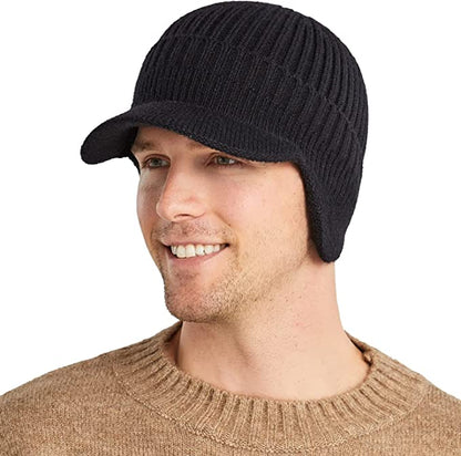 🔥Hot SALE🔥Elastic Warm Ear Protection Knitted Hat☃️
