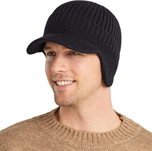 🔥Hot SALE🔥Elastic Warm Ear Protection Knitted Hat☃️