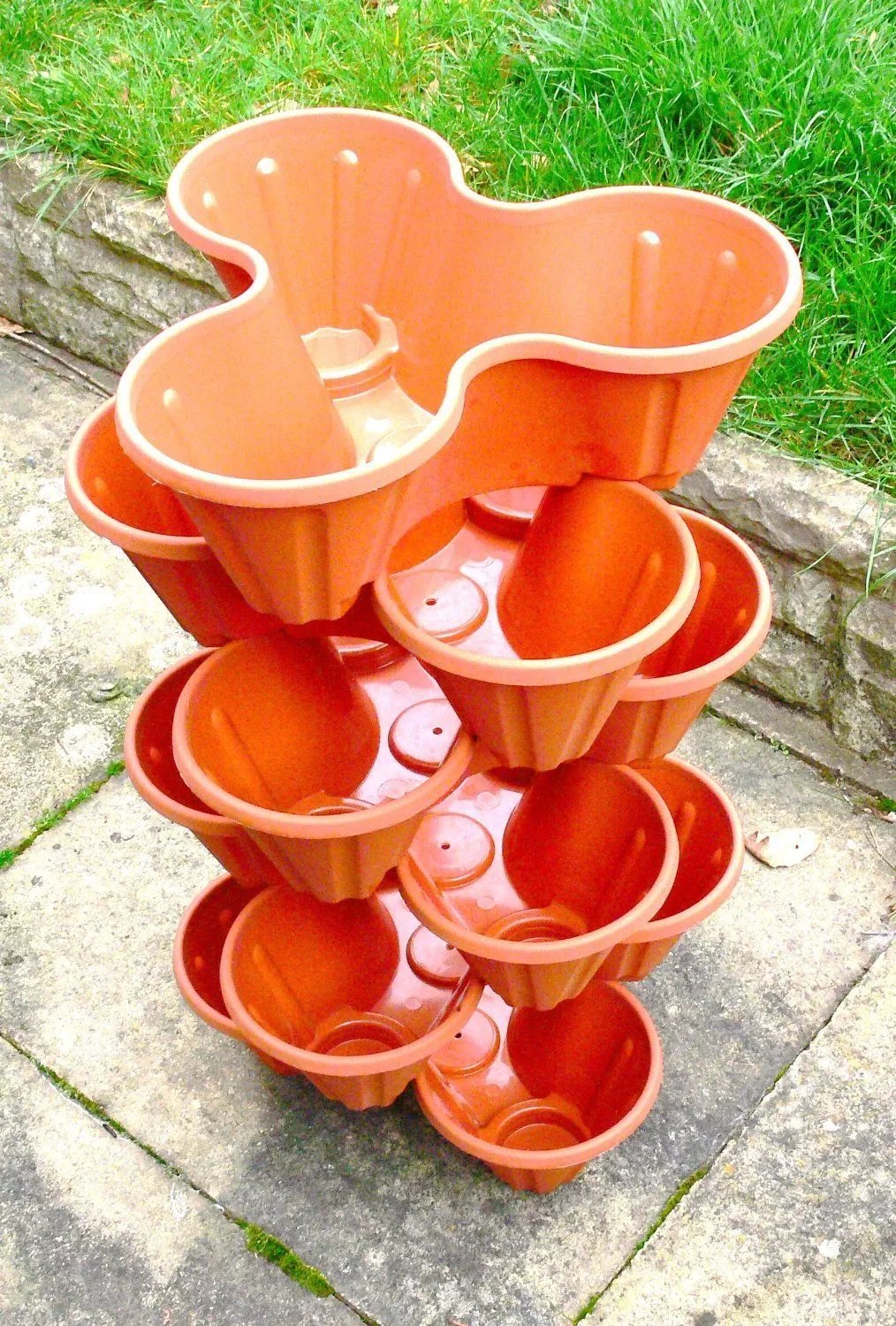 Plant Festival Special - Stand Stacking Planters Strawberry Planting Pots