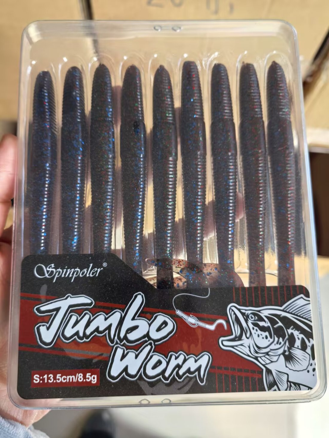 Possum Tail 8 Pack Soft Platic Fishing Lure