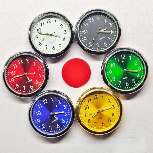 🔥Vintage gift-Luminous decoration mini clock for car/motorcycle/Sewing machine/