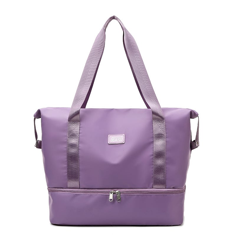 🎁-High-capacity Double-layer Wet Separation Travelling Bag