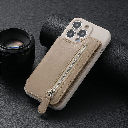 🔥Magnetic Liquid Silicone Shell With Zipper Wallet