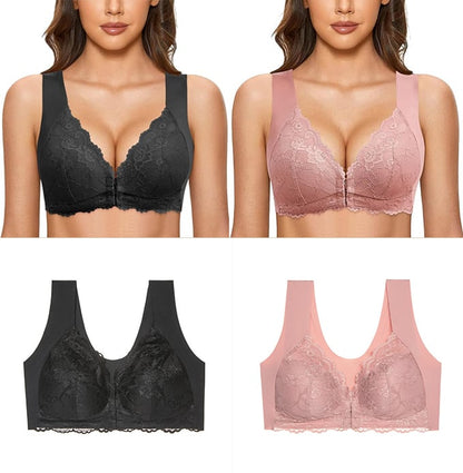 🎄2025 Full Coverage Front-Closure Support Bra Comfort & Sleep Bra✨