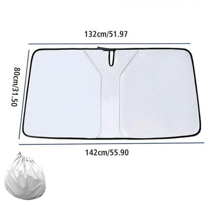 🏖️Universal Foldable Windshield Sun Shade