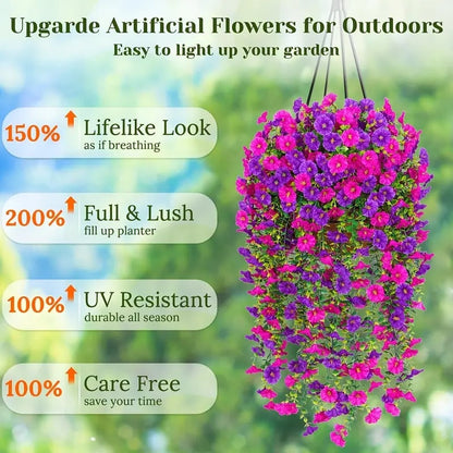 💖Mother's Day Hot Sale 49%OFF🌺UV Resistant Hanging Artificial Morning Glory Vine