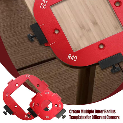 Woodworking Round Corner Radius Templates