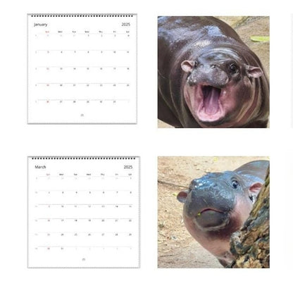 Moo Deng Calendar | 2025 Calendar