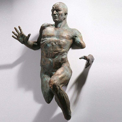 🔥Art Wall Decor Human Body Sculpture