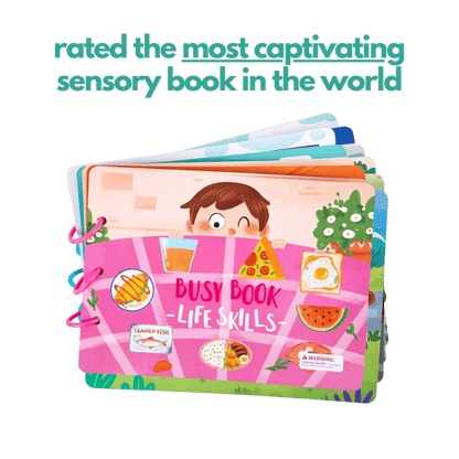 🔥Dr. Glow's Sensory Book - Keep Kids off Devices!✨
