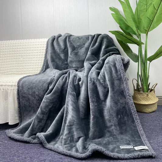 🎁🎄Christmas Hot Sale-The Waterproof CouplesBlanket
