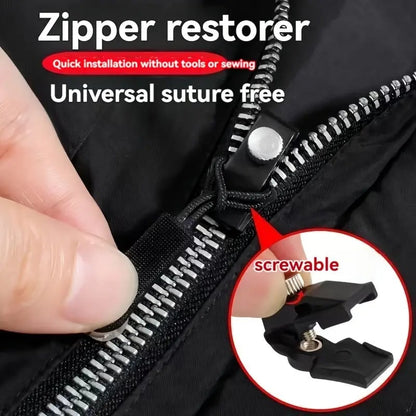 🔥Last Day 49% OFF🔥Universal Zipper Repair Kit Quick Fix Slider