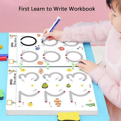 40% OFF🔥Educational Magical Tracing Workbook Set