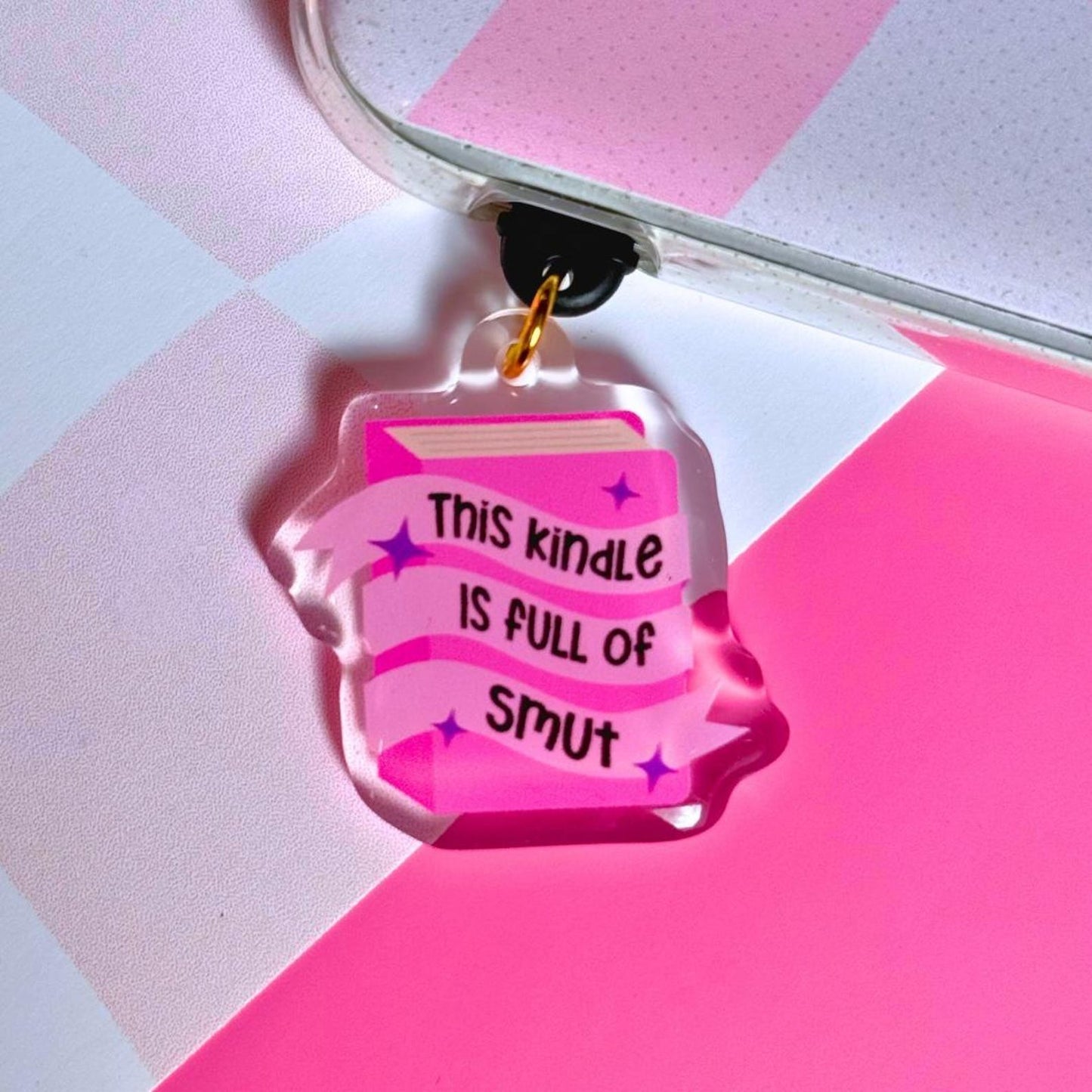 🌈Romance Reader Kindle/Phone Charms