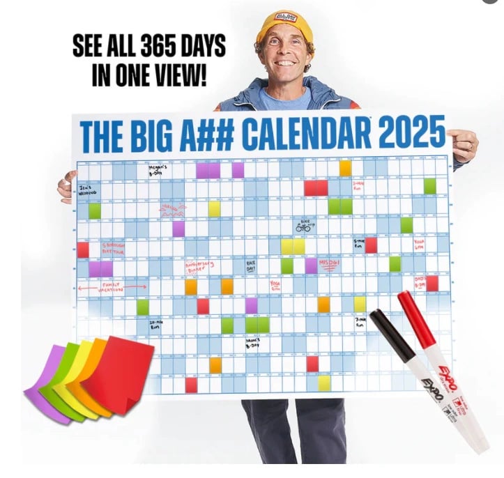 🎁Last Day Promotion 49% OFF🔥The Big Class Calendar 2025 | Dry Erase
