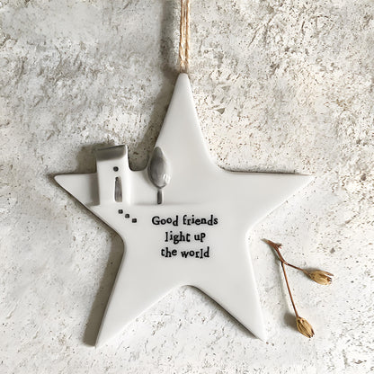 💖House Hanging-Good Friends Light Up The World✨