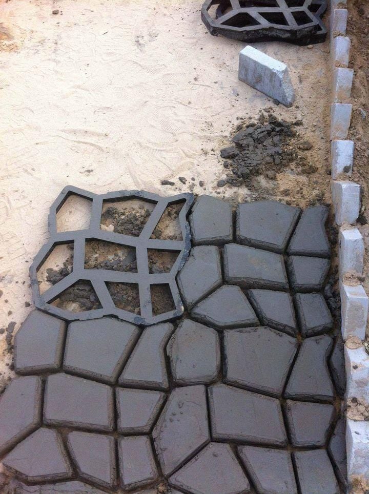 🎁 DIY Patio Paving Mold