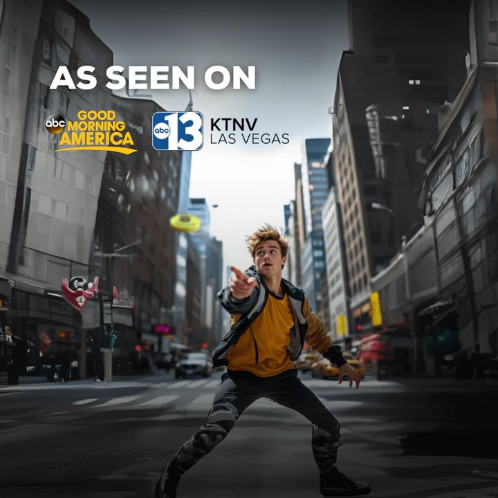 Mini Silicone Hand - Push Flying Disc: Redefine Outdoor Fun!