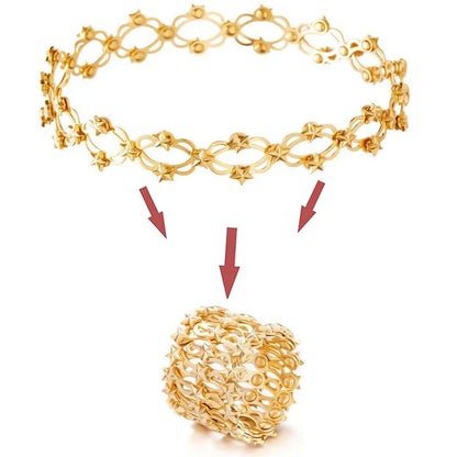 🔥-Folding Retractable Ring Bracelet